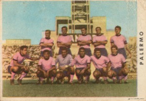 figurine calciatori palermo 1962-1963 squadra