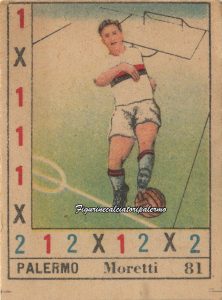 Palermo Calcio 1950-1951 Moretti