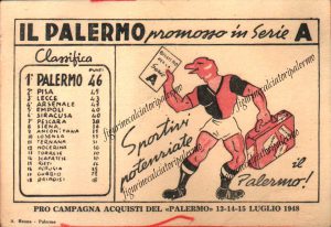 Palermo calcio promosso in serie A 1947-1948