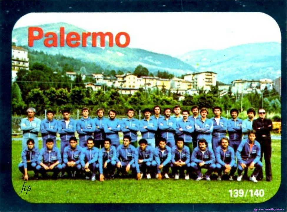 Figurine calciatori palermo 1977-1978-Squadra