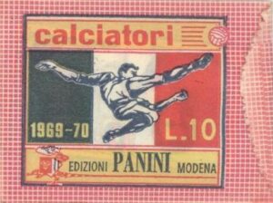 Bustina Panini 1969-70