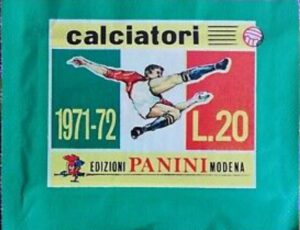 Bustina Panini 1971-72