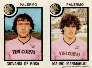 figurine calciatori Palermo 1982-1983 De Rosa - Marmaglio