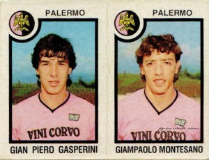figurine calciatori Palermo 1982-1983 Gasperini - Montesano