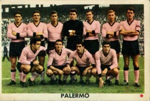 Figurine calciatori palermo 1961-1962 E.D.I. Milano Squadra