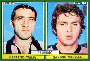 figurine calciatori palermo 1970-1971 Troja-Vanello
