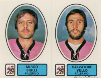 figurine calciatori palermo 1977-1978 Brilli-Vullo