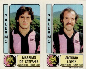 Palermo Calcio 1981-1982 De Stefanis-Lopez
