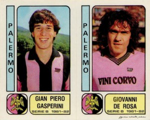 Palermo Calcio 1981-1982 Gasperini-De Rosa