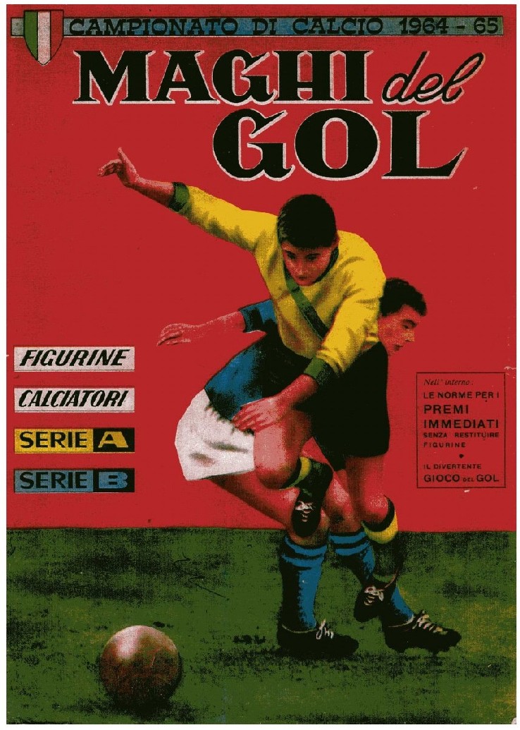 album maghi del gol -baggioli 64-65