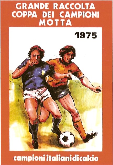 album Edis Coppa dei Campioni Motta 1974-1975