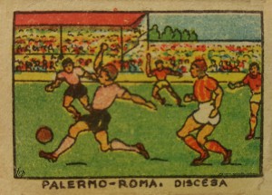 figurine calciatori palermo 1934-1935 Palermo- Roma