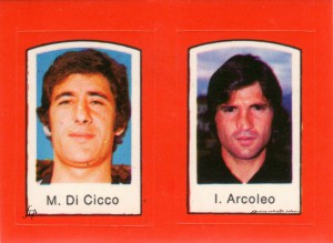 figurine calciatori palermo 1979 Di Cicco-Arcoleo