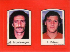 figurine calciatori palermo 1979 Montenegro-Frison