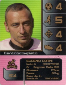 figurine calciatori palermo 2004-2005 wk Games Corini