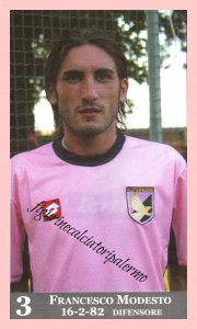 Palermo Calcio 2003-2004 Francesco Modesto