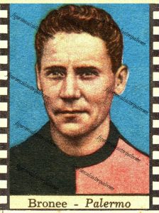 Palermo Calcio Helge Bronee 1950-1951
